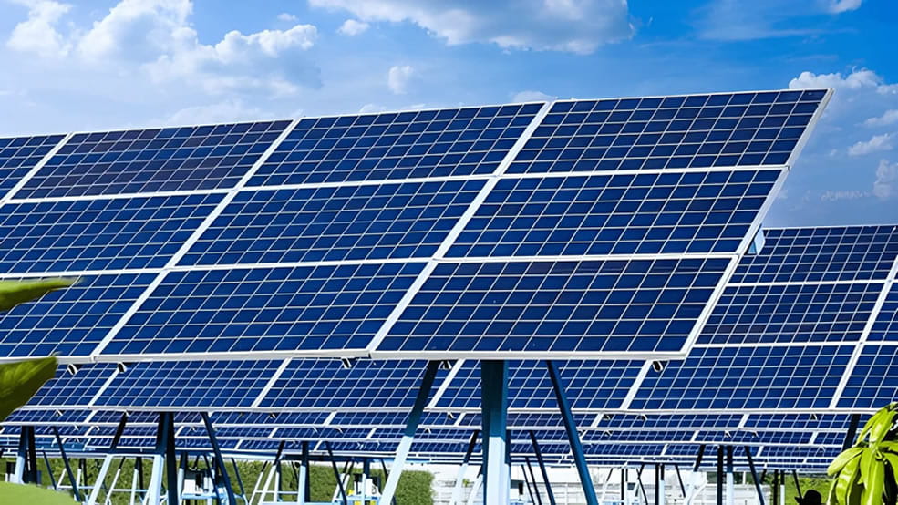 Solar panel installation